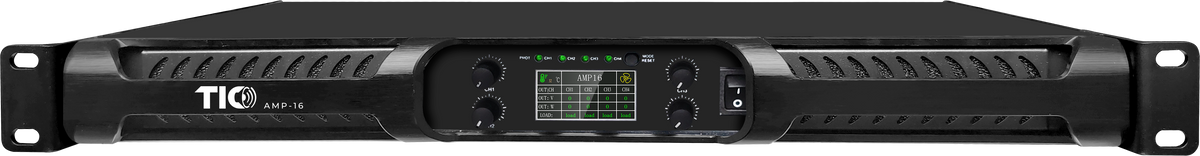 AMP16 4Zones 2000W(4X500W) Intelligent Energy-Saving Power