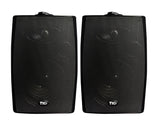 ASP90 6.5" Premium Outdoor Weather-Resistant Patio Speakers with 70v Switch (Pair)-Refurbished