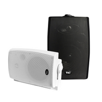ASP90 6.5" Premium Outdoor Weather-Resistant Patio Speakers with 70v Switch (Pair)