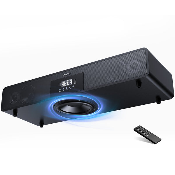 ODIOMX Sound Bar for TV with Subwoofers(All-in-One