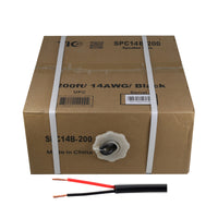 SPC14B-500  500 Feet Wire Rated for Outdoor Direct Burial and in-Wall Installation Speaker Cable Oxygen Free Copper UL CL3