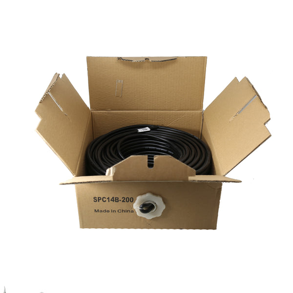 SPC14B-500  500 Feet Wire Rated for Outdoor Direct Burial and in-Wall Installation Speaker Cable Oxygen Free Copper UL CL3