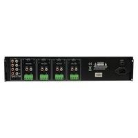 AMP555 4-Zone 8-Channel Non-Fan Low-Noise Multiroom Audio Digital Amplifier(2U)