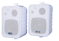 ASP25 - 4.25" 3-Way Outdoor Weather-Resistant Patio Speakers (Pair)