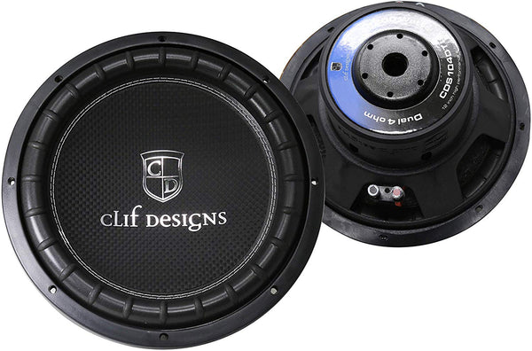TIC 10 inch High Performance USQ Car Subwoofer Driver 4Ω Dual Voice Coil 1000 Watts Max Power