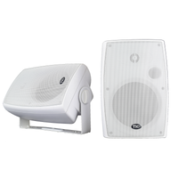 ASP120 - 6.5" Outdoor Weather-Resistant Patio Speakers with 70v Switch (Pair)