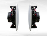 TIC C7V6 Ceiling Speakers 6.5" 8Ω 70V Water-Resistant / Set of 4 speakers