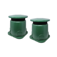 GS5 - 5" Compact Outdoor Weather-Resistant Omnidirectional  In-Ground Speakers (pair)--Refurbished