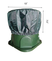 SP-13-WP 13"Heavy Weight Waterresistant  Speaker Covers for Outdoor Speakers Green (Lid 13")(Single)