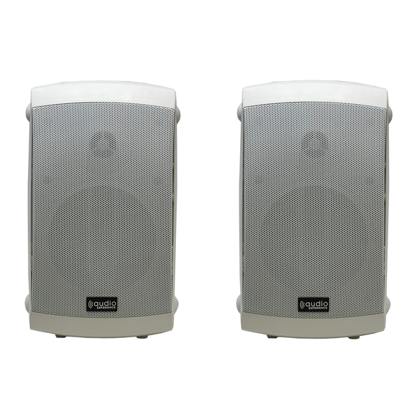 Osculati 29.721.99 White 2-Way Waterproof Speakers – Pair, Slim Design For Boats & Outdoor Use