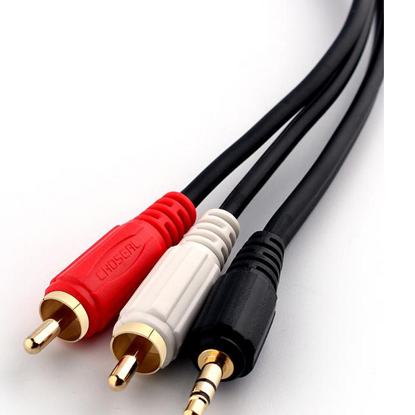 Cable audio 1.5m jack mâle stéréo 3.5mm jack mâle stéréo 3.5mm